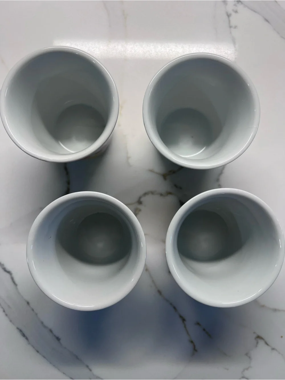 Bialetti Porcellana Espresso Cups Set of 4 Colorful Italian Art Demitasse
